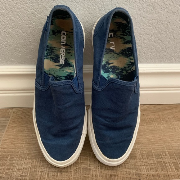 Converse Shoes - Converse Jack Purcell Blue Slip On Shoes Sz 7.5